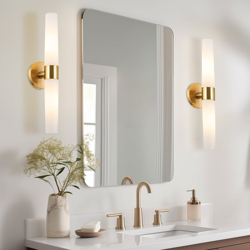 Duo 21" 2-Light Modern Bathroom / Vanity Wall Sconce