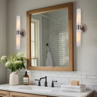 Duo 21" Modern Bathroom / Vanity Wall Sconce