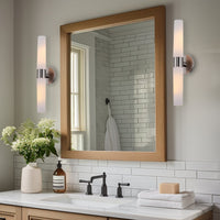 Duo 21" Modern Bathroom / Vanity Wall Sconce