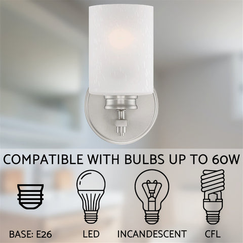 Phoebe 8" Modern Farmhouse Wall Sconce