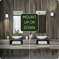 Phoebe 8" Modern Bathroom / Vanity Wall Sconce