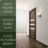 Phoebe 8" Modern Bathroom / Vanity Wall Sconce