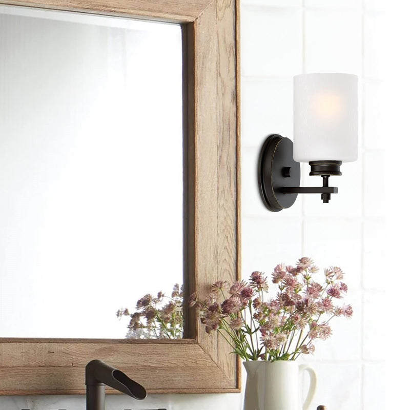 Phoebe 8" Modern Bathroom / Vanity Wall Sconce