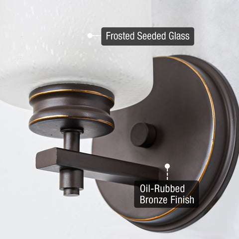 Phoebe 8" Modern Bathroom / Vanity Wall Sconce