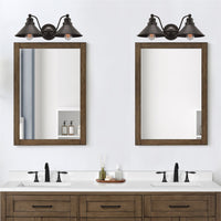 Welton 19" 2-Light Modern Farmhouse Bathroom Wall Sconce