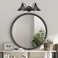 Welton 19" 2-Light Modern Farmhouse Bathroom Wall Sconce