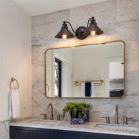 Welton 19" 2-Light Modern Farmhouse Bathroom Wall Sconce