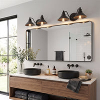 Welton 19" 2-Light Modern Farmhouse Bathroom Wall Sconce