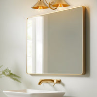 Welton 19" 2-Light Modern Farmhouse Bathroom Wall Sconce