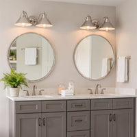 Welton 19" Modern Industrial 2-Light Wall Sconce