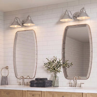 Welton 19" Modern Industrial 2-Light Wall Sconce