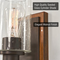 Sedona 9" Modern Rustic Wall Sconce