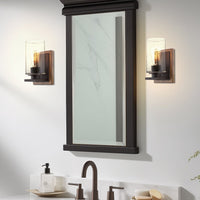 Sedona 9" Modern Rustic Wall Sconce