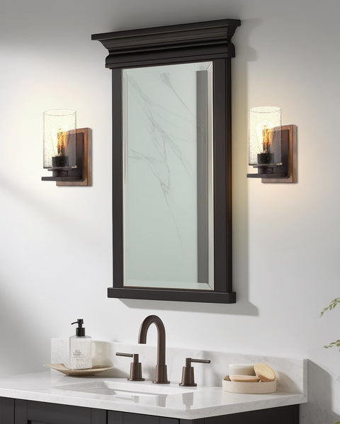 Sedona 9" Modern Rustic Wall Sconce