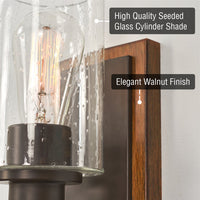 Sedona 9" Modern Rustic Wall Sconce
