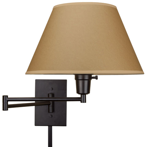 Cambridge 15" Swing Arm Wall Lamp - Plug In/Wall Mount