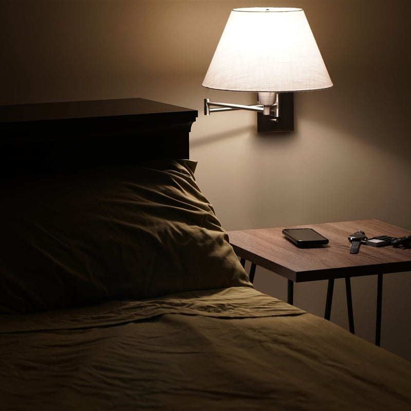 Cambridge 15" Swing Arm Wall Lamp - Plug In/Wall Mount, 2-Pack