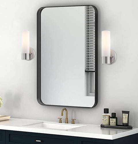 Sol 10" Modern Bathroom / Vanity Wall Sconce, 2-Pack