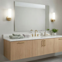 Sol 10" Modern Bathroom / Vanity Wall Sconce, 2-Pack