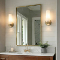 Sol 10" Modern Bathroom / Vanity Wall Sconce, 2-Pack