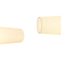 Kira Home Aurora 21" Modern 2-Light Gold Wall Sconce for Bedroom, Hallways, Pack of 2