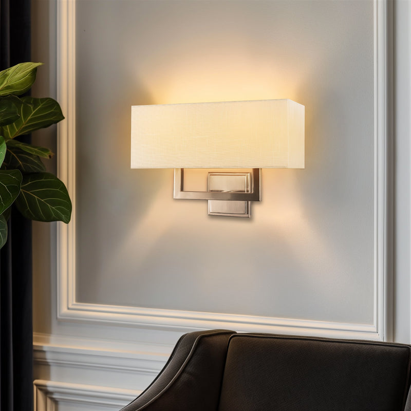 Haven 16" 2-Light Modern Wall Sconce