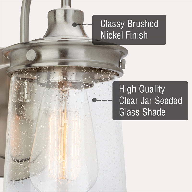 Mason 10" Industrial Farmhouse Wall Sconce