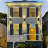 Enzo 16" 2-Light Modern Indoor/Outdoor Weatherproof Wall Sconce