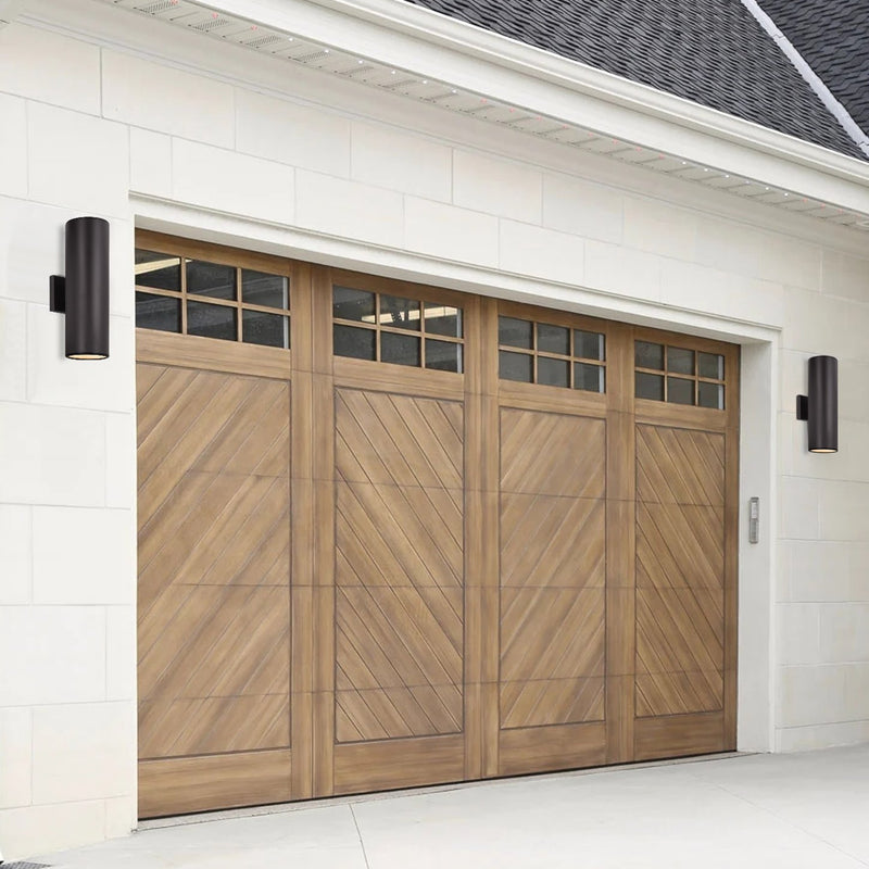 Enzo 16" 2-Light Modern Indoor/Outdoor Weatherproof Wall Sconce