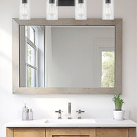 Lucid 33" 4-Light Farmhouse Vanity / Bathroom Light