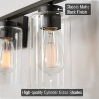 Lucid 33" 4-Light Farmhouse Vanity / Bathroom Light