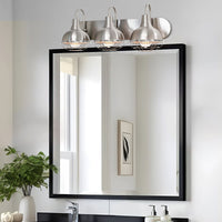 Liberty 24" 3-Light Modern Industrial Vanity / Bathroom Light