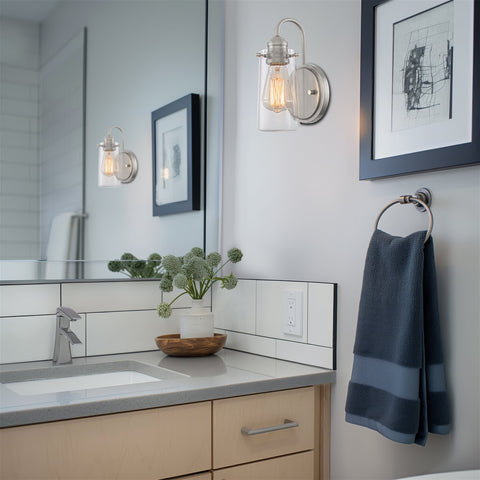 Rayne 10" Modern Farmhouse Gooseneck Bathroom / Vanity Wall Sconce