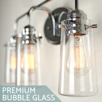 Rayne 23" Modern Farmhouse 3-Light Vanity / Bathroom Light