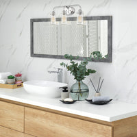 Rayne 23" Modern Farmhouse 3-Light Vanity / Bathroom Light
