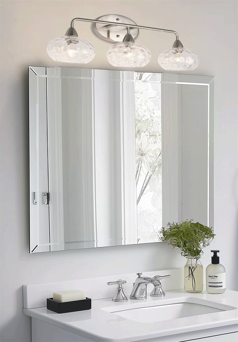 Marina 26" Modern 3-Light Vanity / Bathroom Light
