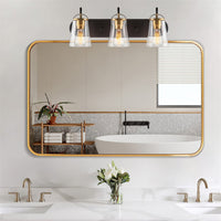 Voltaire 24" Modern Farmhouse 3-Light Vanity / Bathroom Light