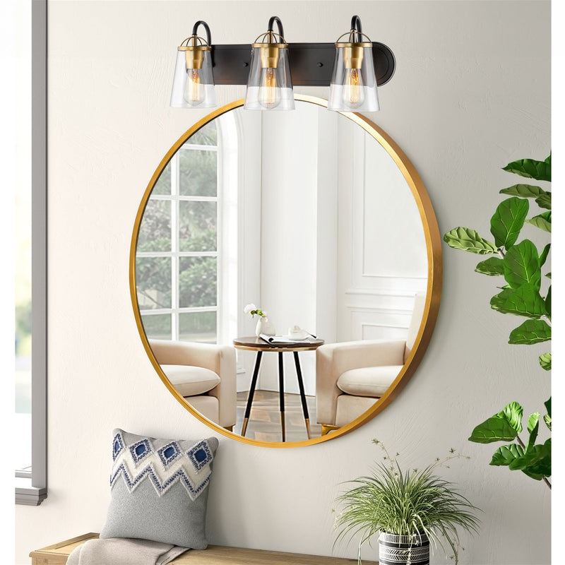 Voltaire 24" Modern Farmhouse 3-Light Vanity / Bathroom Light