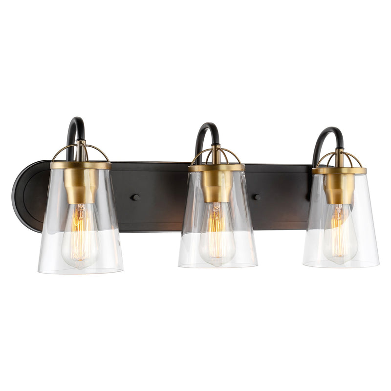 Voltaire 24" Modern Farmhouse 3-Light Vanity / Bathroom Light