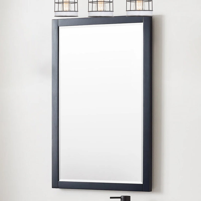 Halstead 23" 3-Light Farmhouse Metal Cage Vanity / Bathroom Light