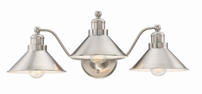 Welton 26" 3-Light Modern Farmhouse Bathroom Light