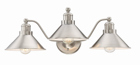 Welton 26" 3-Light Modern Farmhouse Bathroom Light