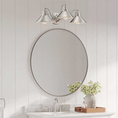 Welton 26" 3-Light Modern Farmhouse Bathroom Light