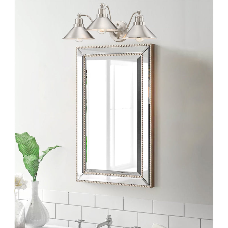 Welton 26" 3-Light Modern Farmhouse Bathroom Light