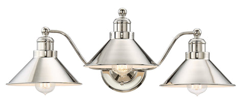 Welton 26" 3-Light Modern Farmhouse Bathroom Light