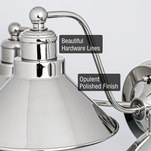 Welton 26" 3-Light Modern Farmhouse Bathroom Light