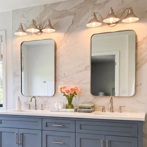 Welton 26" 3-Light Modern Farmhouse Bathroom Light