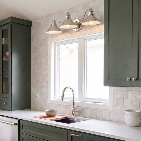Welton 26" 3-Light Modern Farmhouse Bathroom Light