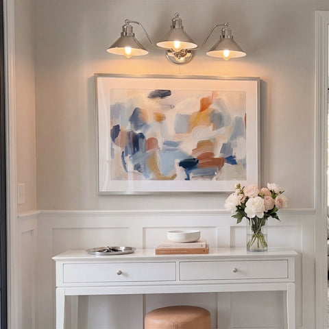Welton 26" 3-Light Modern Farmhouse Bathroom Light