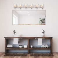Armada II 48" Modern 6-Light Over Mirror Vanity / Bathroom Light